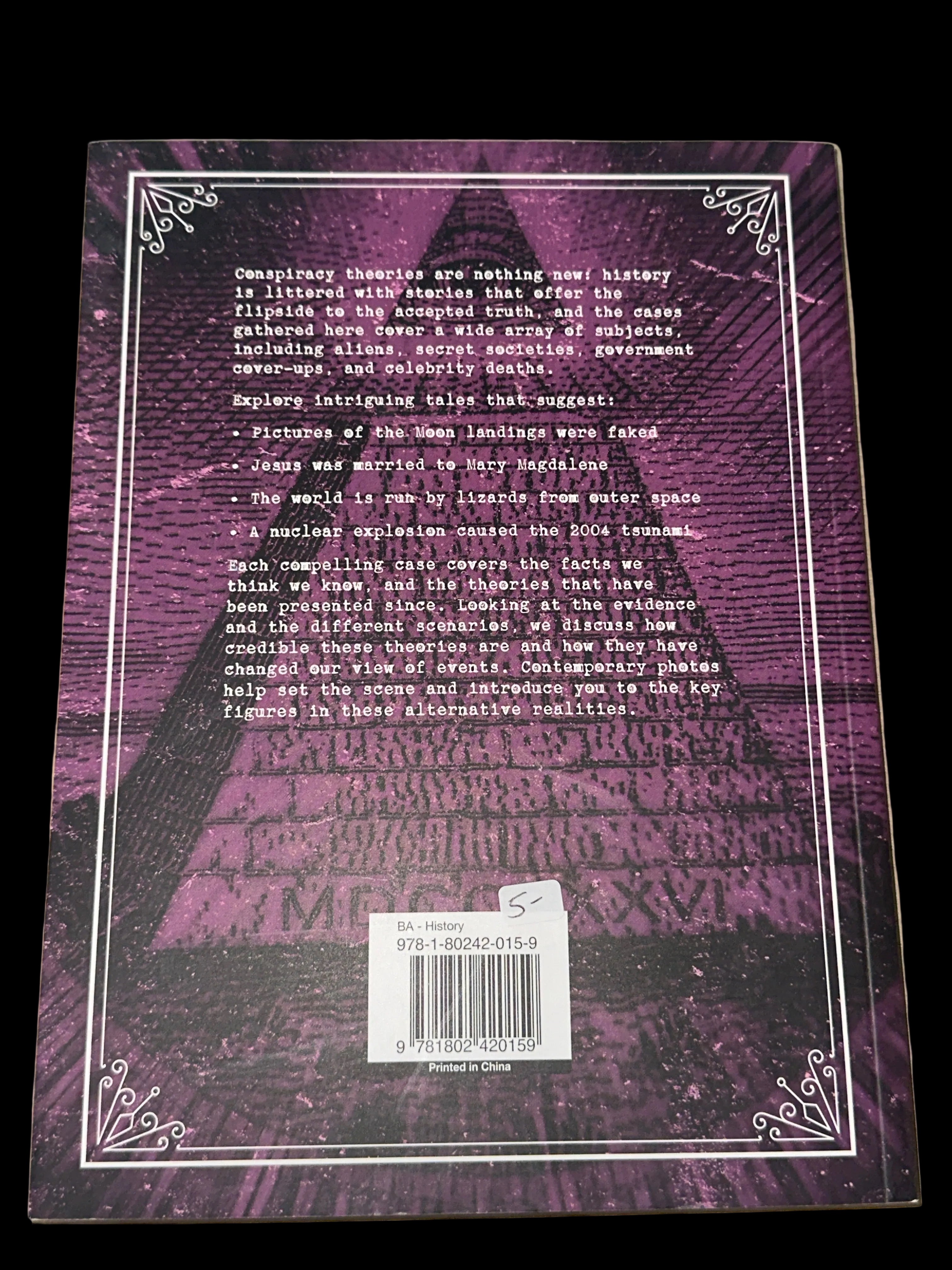 ‘The Conspiracy Files; History’s Greatest Secrets Revealed’ By Leo Moynihan