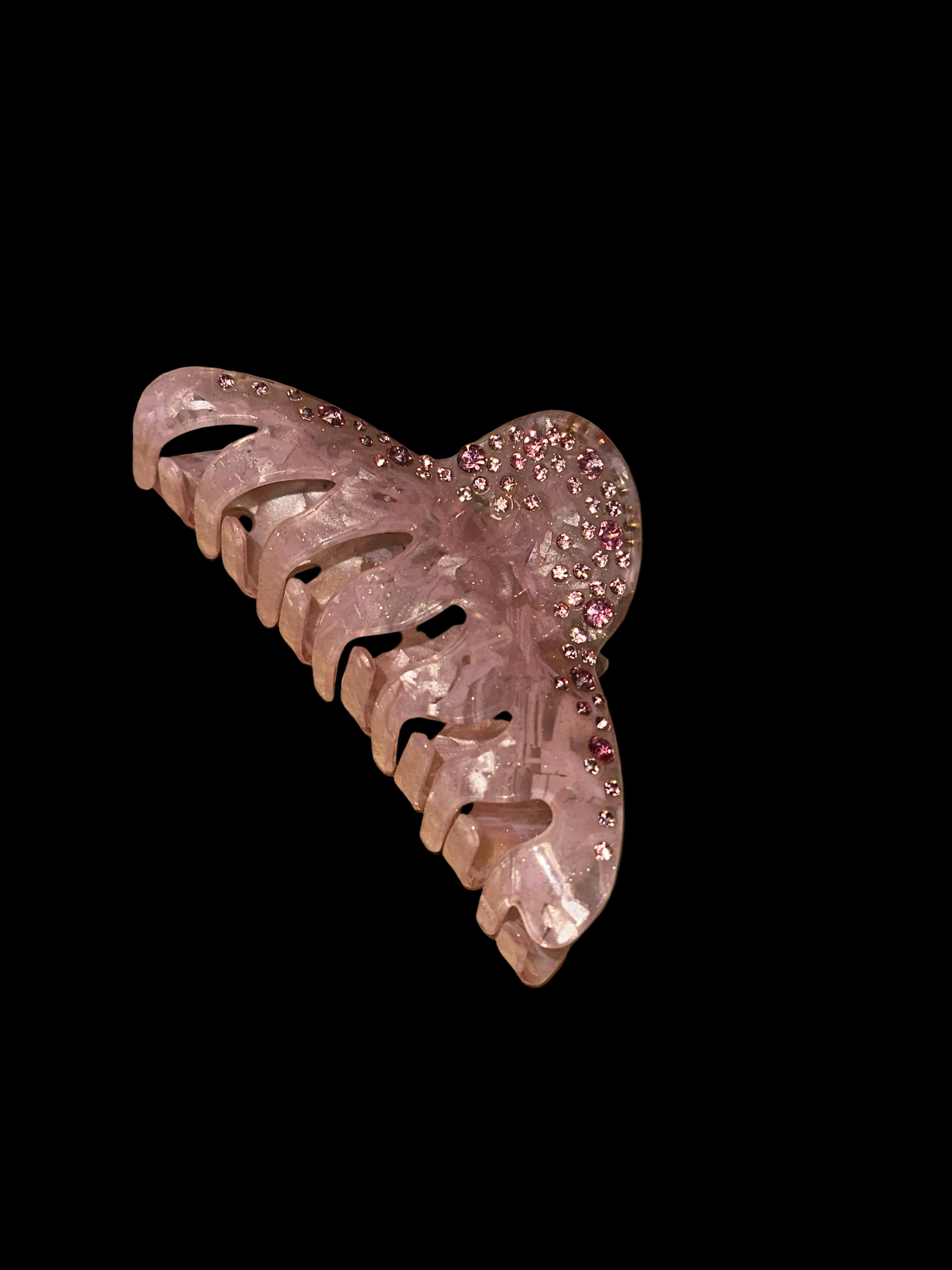 Sparkly Pink Hair Clip