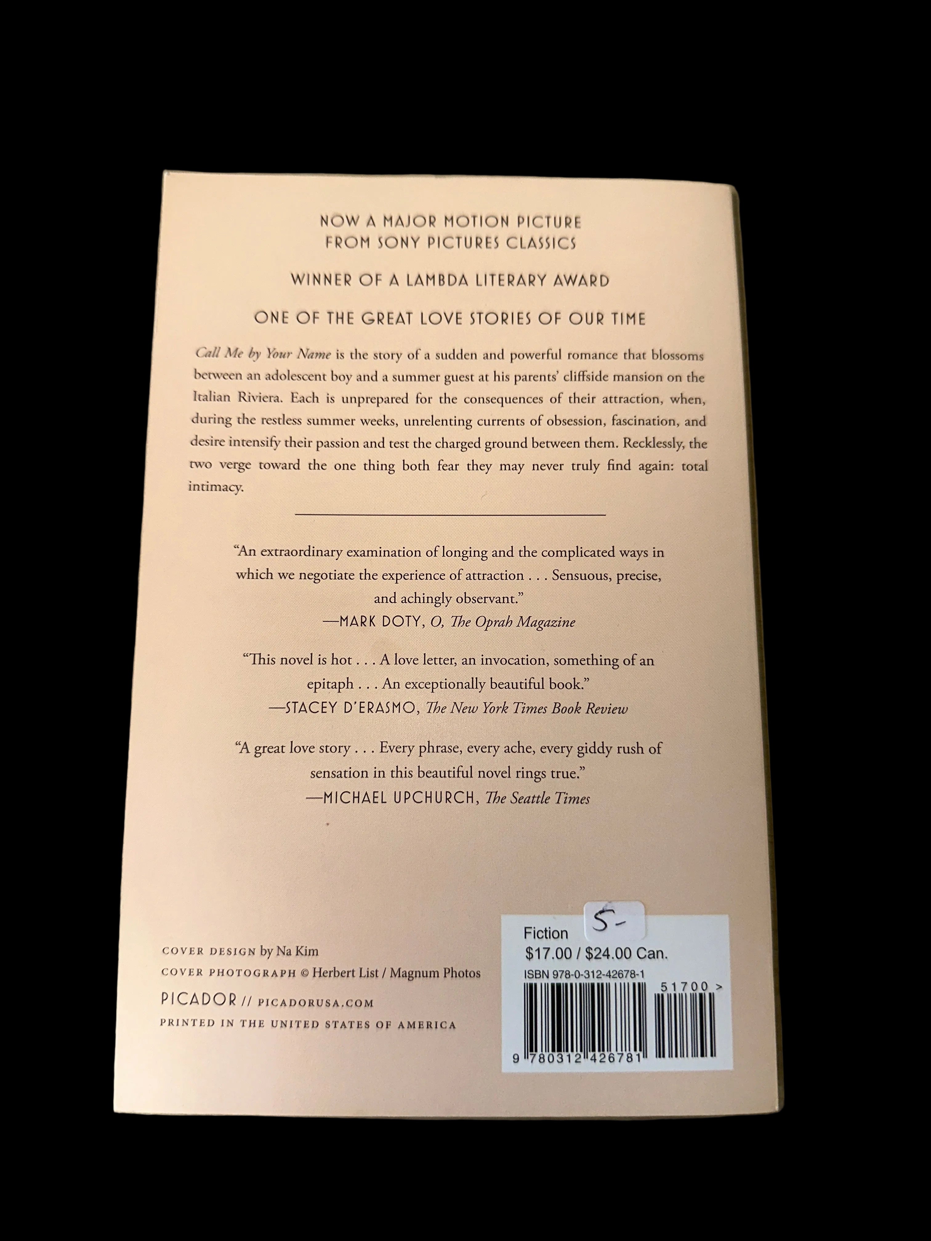 ‘Call Me By Your Name’ By André Aciman