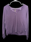 ‘Victoria’s Secret’ Lavender Long-Sleeve Top SM