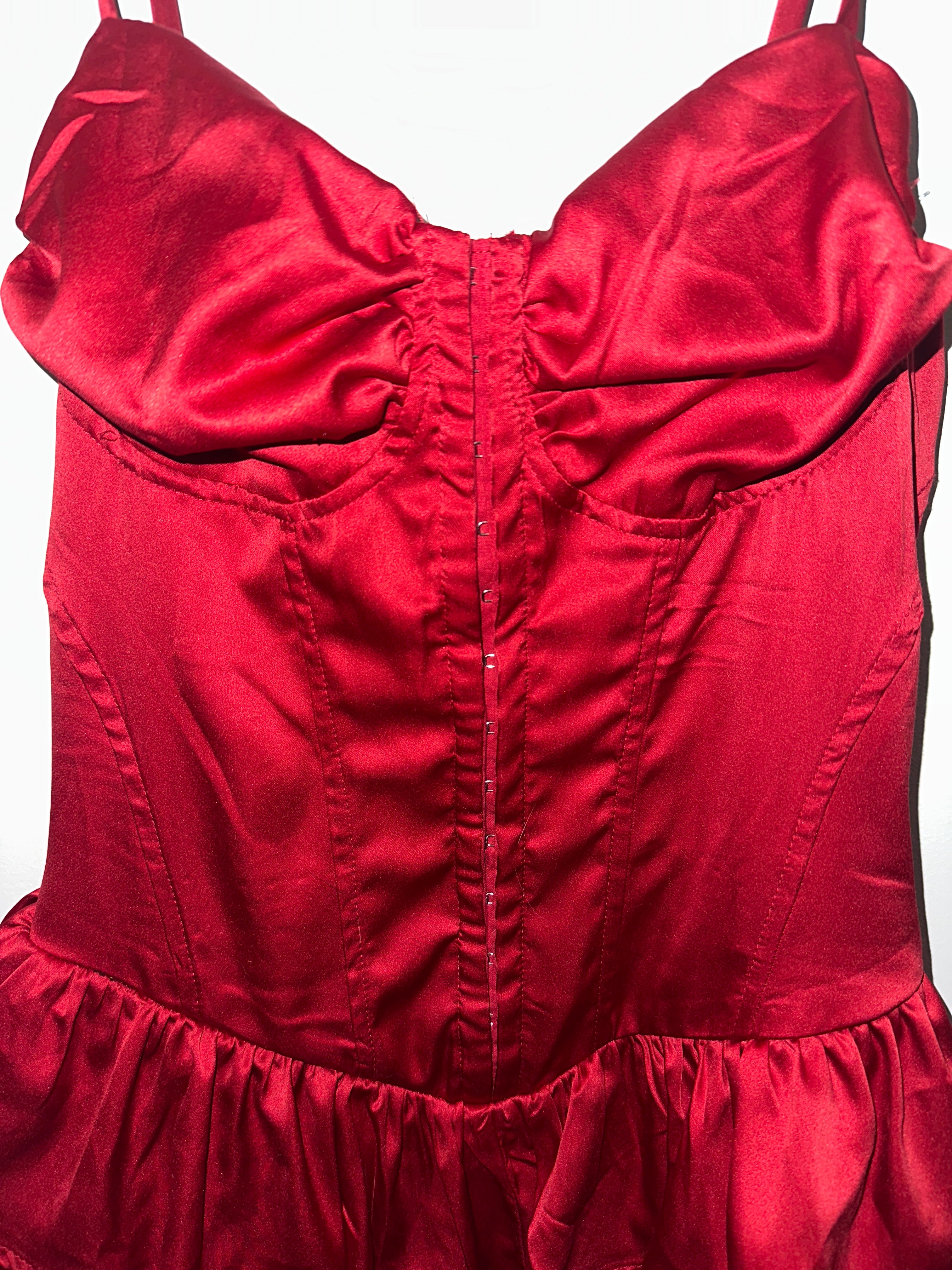 “Forever 21” Red Dress MED