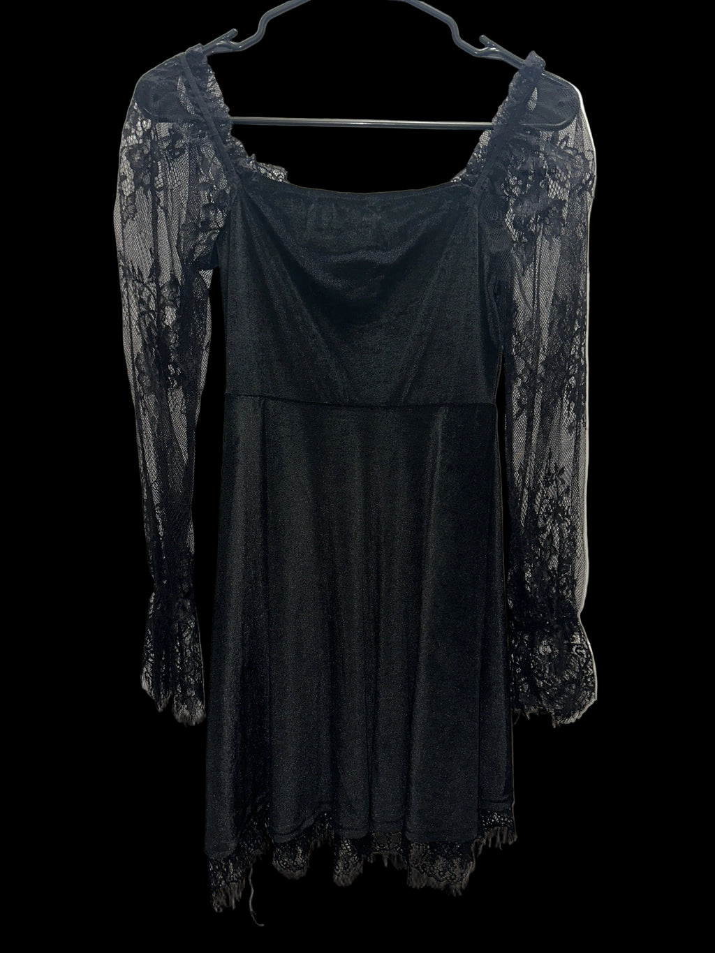 Velvet & Lace Dress SM