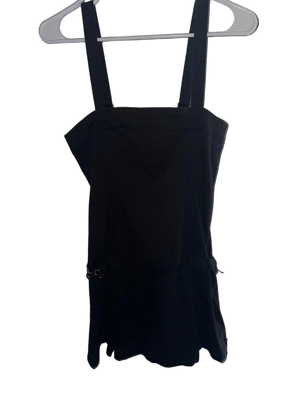 “Forever 21” Black Denim Overall-Dress SM