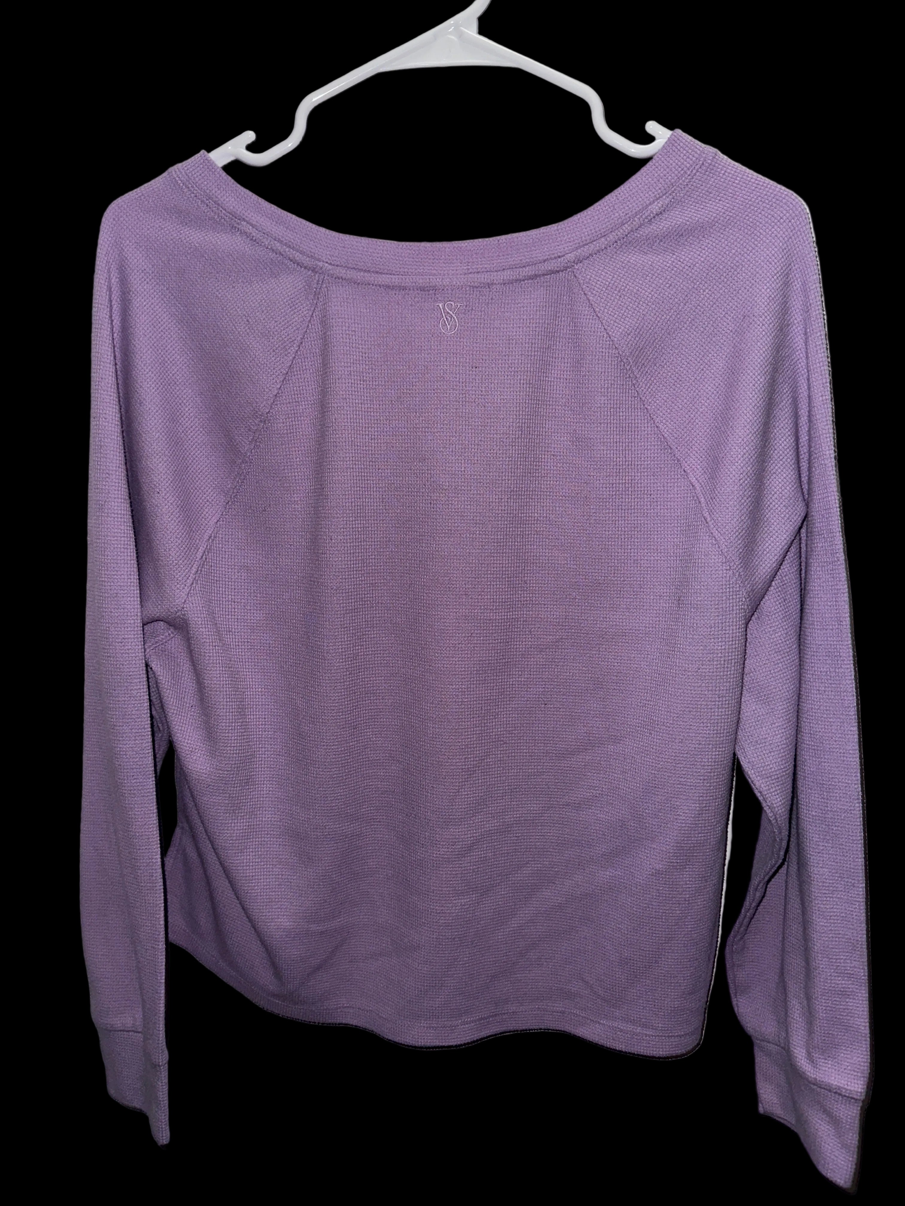 ‘Victoria’s Secret’ Lavender Long-Sleeve Top SM