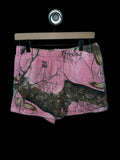 ‘Empyre’ Pink Camo Shorts MED