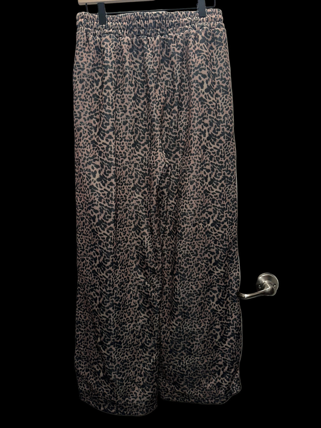Leopard Print Sweatpants MED