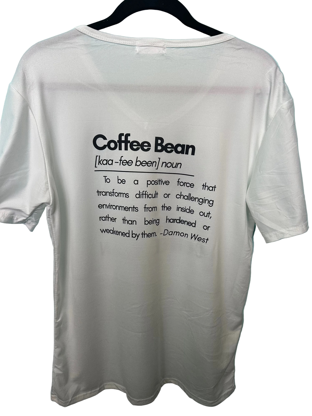 Be a Coffee Bean Woman’s V-Neck T-Shirt XL