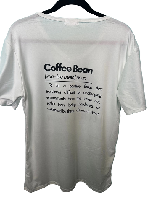 Be a Coffee Bean Woman’s V-Neck T-Shirt Large