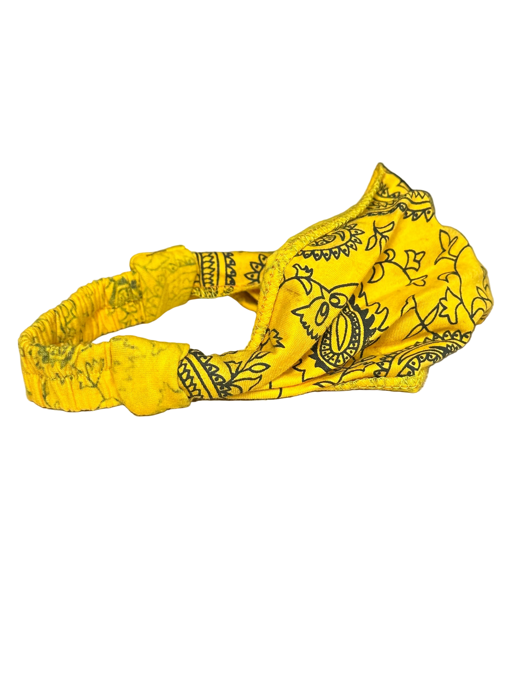 Yellow Bandana Headband